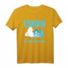 HapPanda T-Shirt - Ein Bad geht immer, lustiges Design für Eisschwimmen, Winterbaden & kalte Wasseraktivitäten