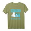 HapPanda T-Shirt - Ein Bad geht immer, lustiges Design für Eisschwimmen, Winterbaden & kalte Wasseraktivitäten