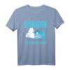 HapPanda T-Shirt - Ein Bad geht immer, lustiges Design für Eisschwimmen, Winterbaden & kalte Wasseraktivitäten