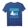 HapPanda T-Shirt - Ein Bad geht immer, lustiges Design für Eisschwimmen, Winterbaden & kalte Wasseraktivitäten