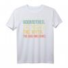 Funny Retro Godmother T-Shirt - The Woman The Myth The Bad Influence, Trendiges Geschenk zum Muttertag, Sarkastischer Humor