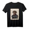Humorous Chocolate Lab Mug Shot Bad Dog T-Shirt – Fun Gift for Dog Lovers, Dog Walkers, and Pet Owners for Birthdays & Christmas