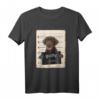 Humorous Chocolate Lab Mug Shot Bad Dog T-Shirt – Fun Gift for Dog Lovers, Dog Walkers, and Pet Owners for Birthdays & Christmas