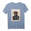 Humorous Chocolate Lab Mug Shot Bad Dog T-Shirt – Fun Gift for Dog Lovers, Dog Walkers, and Pet Owners for Birthdays & Christmas