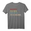 Vintage Grandpa The Man The Myth The Bad Influence T-Shirt – Lustiges Geschenk für den besten Großvater, Vater, Papa, Opa zum Geburtstag, Weihnachten & Familienfest
