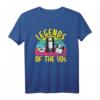 90er Jahre Outfit Damen, Herren & Kinder - Buntes Retro Mottoparty T-Shirt mit Kassette & Videokassette Design für 90s Themenpartys