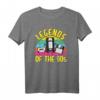 90er Jahre Outfit Damen, Herren & Kinder - Buntes Retro Mottoparty T-Shirt mit Kassette & Videokassette Design für 90s Themenpartys