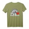 Transformers Valentinstag T-Shirt – I Heart Bad Bots für Fans, Romantisches Geschenk für Männer, Frauen & Kinder