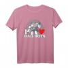 Transformers Valentinstag T-Shirt – I Heart Bad Bots für Fans, Romantisches Geschenk für Männer, Frauen & Kinder