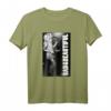 HapPanda Weißes T-Shirt - Klassisch geschnitten mit doppelt genähtem Saum