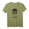 HapPanda Heisenberg Skizzieren T-Shirt – Lizenzierte Breaking Bad Fanware für Serienfans