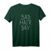 Bad Hair Day T-Shirt - Lustiges Geschenk für Männer mit Humor, Sarkasmus und Ironie, Perfekt für Glatzenträger