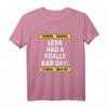 Warning Lexa Had A Really Bad Day T-Shirt – Personalisierte lustige Geschenkidee für launische Mädchen mit Namen