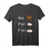 Lustiges Mathe T-Shirt für Lehrer, Physiker, Ingenieure & MINT-Studenten mit Ableitungs-Spruch – Klassisch geschnitten