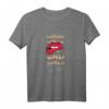 Gute Mädchen Böse Mädchen Spruch T-Shirt mit Lippen und Kussmund - Perfektes Geschenk für Frauen zum HapPanda