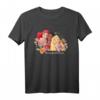 HapPanda Disney Princess T-Shirt mit Ariel, Vaiana & Rapunzel - Offiziell lizenziertes Fanartikel Geschenk für Disney-Fans