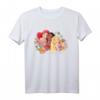 HapPanda Disney Princess T-Shirt mit Ariel, Vaiana & Rapunzel - Offiziell lizenziertes Fanartikel Geschenk für Disney-Fans