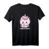 Witziges Neinhorn T-Shirt mit wütendem Einhorn - Kawaii, süßes Design, ideales Geschenk für Kinder zum Geburtstag