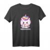 Witziges Neinhorn T-Shirt mit wütendem Einhorn - Kawaii, süßes Design, ideales Geschenk für Kinder zum Geburtstag
