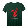 Psycho und Bad Bunny Oster T-Shirt - Beängstigendes und lustiges Kaninchen Design für Halloween, Ostern & Party-Style