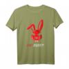 Psycho und Bad Bunny Oster T-Shirt - Beängstigendes und lustiges Kaninchen Design für Halloween, Ostern & Party-Style