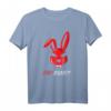 Psycho und Bad Bunny Oster T-Shirt - Beängstigendes und lustiges Kaninchen Design für Halloween, Ostern & Party-Style
