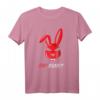 Psycho und Bad Bunny Oster T-Shirt - Beängstigendes und lustiges Kaninchen Design für Halloween, Ostern & Party-Style