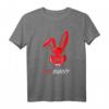 Psycho und Bad Bunny Oster T-Shirt - Beängstigendes und lustiges Kaninchen Design für Halloween, Ostern & Party-Style