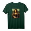 Montag Mona Lisa Funny Art Graphic T-Shirt – Sarkastisches Bad Hair Day & I Hate Mondays Design, Perfektes Geschenk für Kunst- und Montag-Hasser