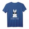 Kaninchen zeigt Mittelfinger Hasen Böses Hasi T-Shirt – Lustiges Damen T-Shirt für Ostern & Halloween, perfektes Geschenk für Freundin