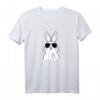 Kaninchen zeigt Mittelfinger Hasen Böses Hasi T-Shirt – Lustiges Damen T-Shirt für Ostern & Halloween, perfektes Geschenk für Freundin