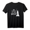 Lippe Heimat T-Shirt - Humorvolles Design mit Hermannsdenkmal & Spruch 'Wo kommst denn wech?' für Lipper & Fans der Region