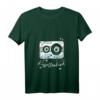Damen Kassettenkind 80er 90er Jahre Oldschool T-Shirt mit V-Ausschnitt – Perfekt für Mottopartys & Nostalgie-Fans