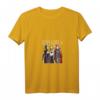HapPanda Villains Bad Girls Group Shot Painted T-Shirt mit V-Ausschnitt – Offiziell lizenziertes Geburtstagsoutfit für Damen