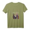 HapPanda Villains Bad Girls Group Shot Painted T-Shirt mit V-Ausschnitt – Offiziell lizenziertes Geburtstagsoutfit für Damen