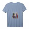 HapPanda Villains Bad Girls Group Shot Painted T-Shirt mit V-Ausschnitt – Offiziell lizenziertes Geburtstagsoutfit für Damen