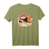 Lachs & Thunfisch Sushi Roll Sojasauce Bad T-Shirt – Lustiges Sushi Mode Shirt für Sushi-Liebhaber & Freunde