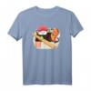 Lachs & Thunfisch Sushi Roll Sojasauce Bad T-Shirt – Lustiges Sushi Mode Shirt für Sushi-Liebhaber & Freunde