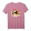 Lachs & Thunfisch Sushi Roll Sojasauce Bad T-Shirt – Lustiges Sushi Mode Shirt für Sushi-Liebhaber & Freunde