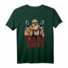 Badass Santa Lustiges Weihnachtsmann T-Shirt für Erwachsene – Originelle Weihnachtskleidung mit Tattoos und Sonnenbrille, Perfekt als Geschenk