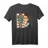 Feministisches Ruth Bader Ginsburg RBG Zitat Mädchen mit Buch T-Shirt – Feministisches Statement für Frauen & Fans