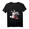 Bad Bunny Lustiges Horror Hase Halloween Kostüm Geschenk - Blutiges Kettensäge Hasen Outfit für Männer und Frauen, Perfekt für Halloween, Karneval & Horrorfilm Fans