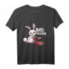 Bad Bunny Lustiges Horror Hase Halloween Kostüm Geschenk - Blutiges Kettensäge Hasen Outfit für Männer und Frauen, Perfekt für Halloween, Karneval & Horrorfilm Fans
