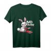 Bad Bunny Lustiges Horror Hase Halloween Kostüm Geschenk - Blutiges Kettensäge Hasen Outfit für Männer und Frauen, Perfekt für Halloween, Karneval & Horrorfilm Fans