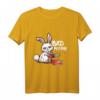 Bad Bunny Lustiges Horror Hase Halloween Kostüm Geschenk - Blutiges Kettensäge Hasen Outfit für Männer und Frauen, Perfekt für Halloween, Karneval & Horrorfilm Fans