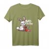 Bad Bunny Lustiges Horror Hase Halloween Kostüm Geschenk - Blutiges Kettensäge Hasen Outfit für Männer und Frauen, Perfekt für Halloween, Karneval & Horrorfilm Fans
