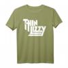Thin Lizzy White Stacked Logo T-Shirt – Offizielles Band-Merchandise für Fans, Damen und Herren