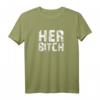 HER BITCH Kinky Couples Outfit FemDom Master Slave T-Shirt – BDSM Fetisch Kleidung für Paare, Kink Party & Geschenk