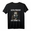 Englische Bulldogge Spruch T-Shirt - 'Guten Morgen Ganz Dünnes Eis' Lustiges Ironisches Outfit für Morgenmuffel & Büroarbeiter