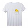 Gummiente in Tasche T-Shirt – Lustiges Bade-Design für Gummienten-Liebhaber und Sammler